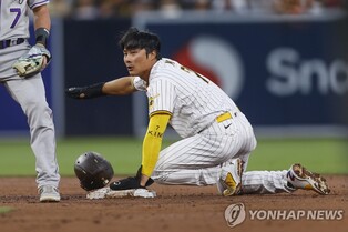 김하성, 콜로라도와 더블헤더 5타수 무안타·사사구 2개(종합)