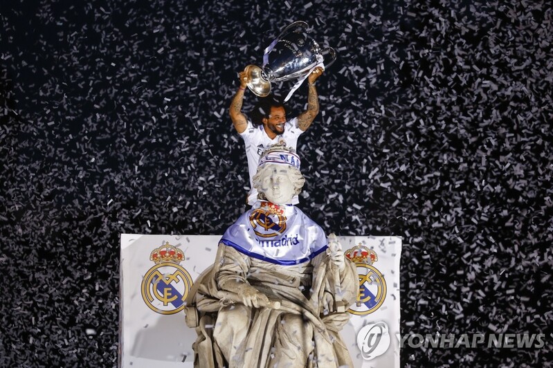 마르셀루, 레알 마드리드와 15년 동행 끝낸다…13일 퇴단식