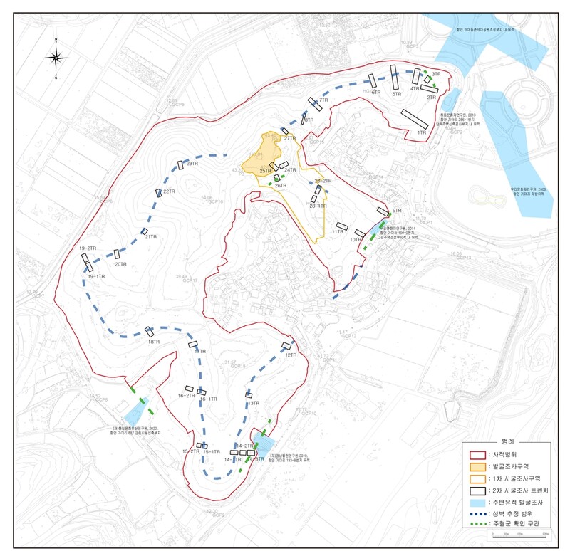 "함안 아라가야 왕궁 토성 둘레 최소 2㎞…신라 월성과 비슷"