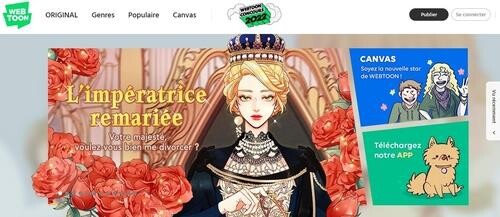 Korean webtoon operators launch services in France