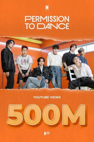 BTS' 'Permission to Dance' breaks 500 mln views