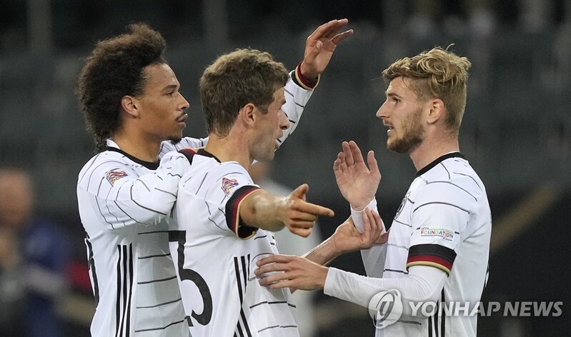 '베르너 멀티골' 독일, 네이션스리그서 이탈리아에 5-2 대승