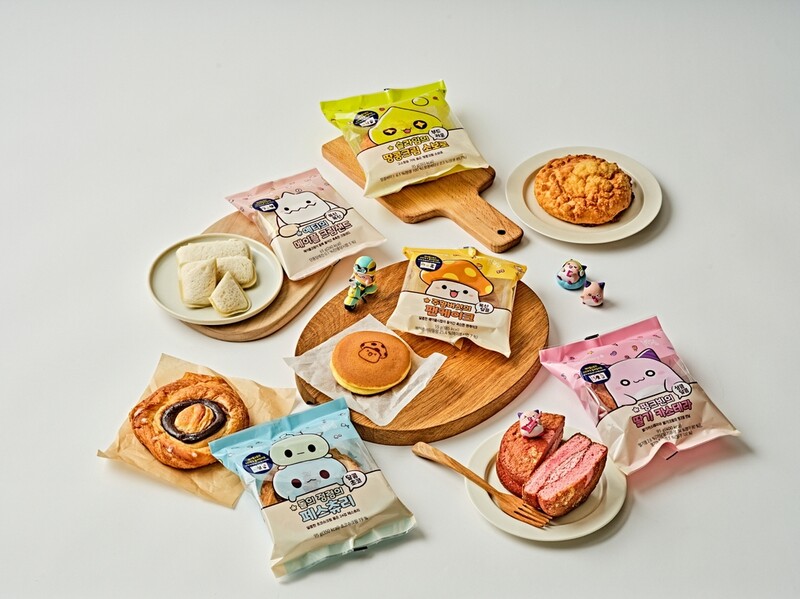 넥슨·GS25, 스티커 든 '메이플스토리 빵' 5종 출시