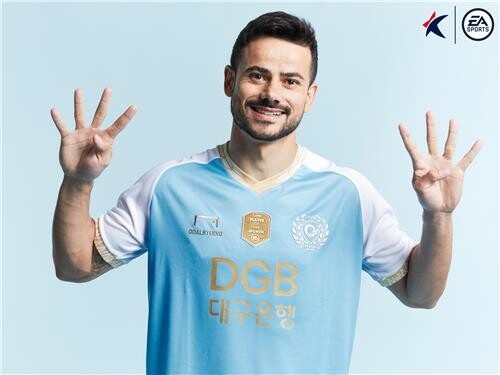 Daegu FC forward Cesinha named K League's top player for May