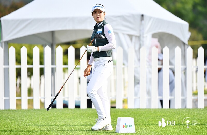 선두 내려온 박민지 "쫓아가는 쪽이 더 편해요"