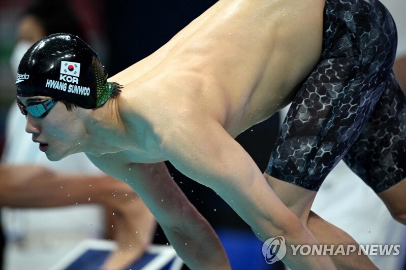S. Korean Hwang Sun-woo wins silver at world swimming championships