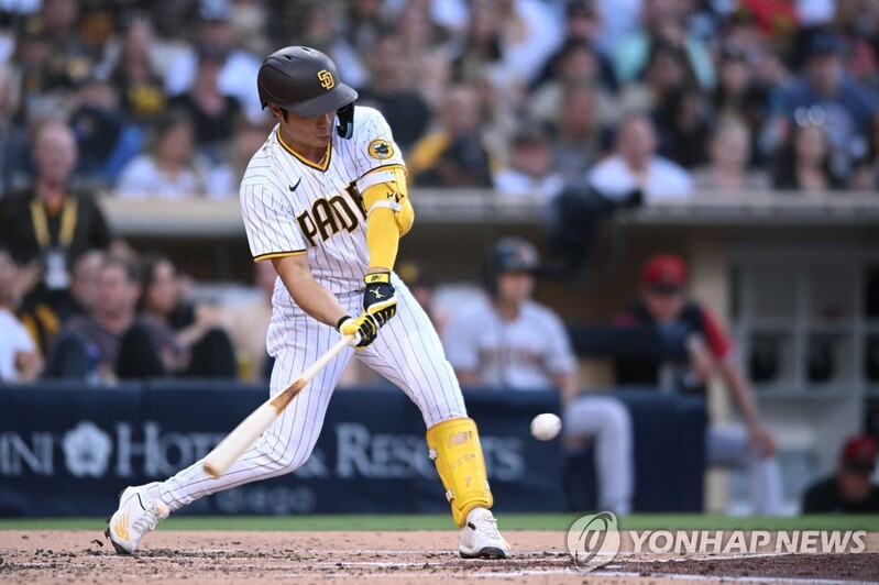 '전천후 보배' 김하성, 2타점 결승 적시타…샌디에이고 4-1 승리