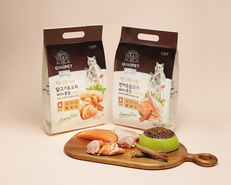 정관장 지니펫, 고양이 사료시장 진출…'밸런스업 더캣' 출시