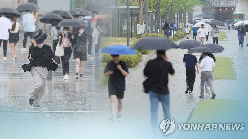 S. Korea's annual rainy season kicks off Thursday