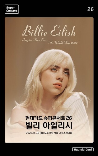 Billie Eilish to hold concert at South Korea, partly donating ticket sales revenue