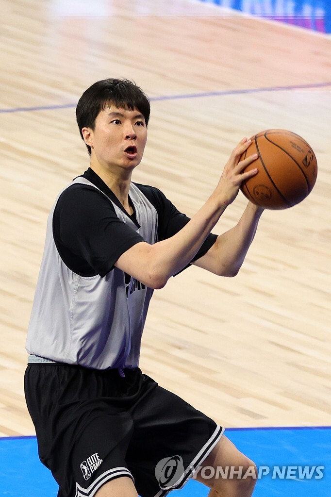 S. Korean player Lee Hyun-jung goes undrafted in NBA