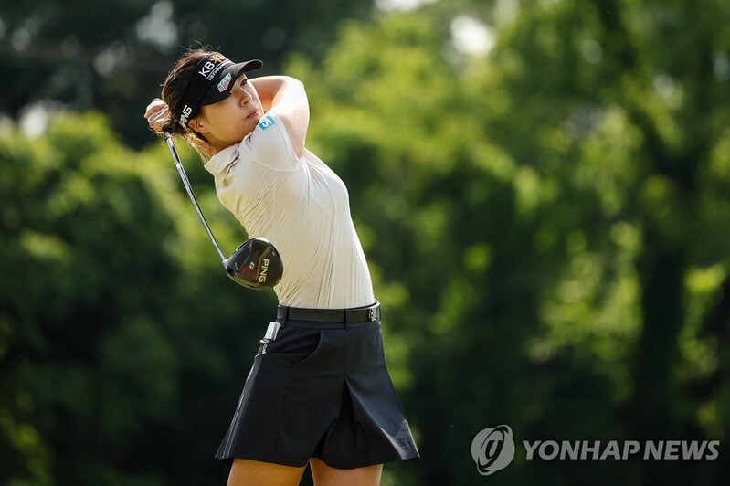 3타 잃었지만…전인지, KPMG 여자 PGA 챔피언십 3R도 선두