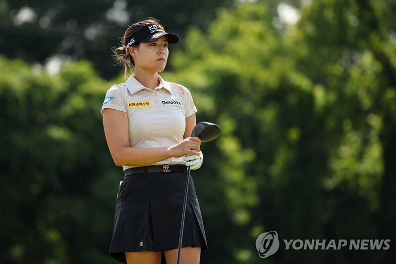 '사흘째 선두' 전인지 "철저히 코스와 나의 게임 펼쳐보고 싶어"