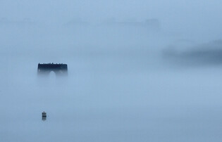 [K-Geography ] Fog fills Soyang River