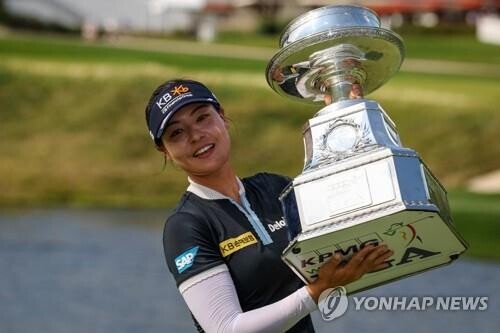 부활한 전인지, 세계랭킹 12위…박민지는 16위