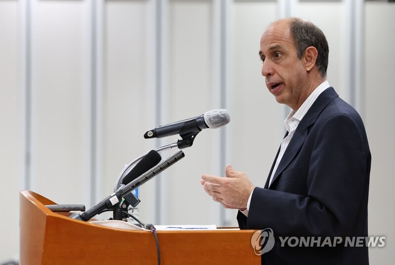 (LEAD) U.N. rapporteur says N. Korea responsible for 2020 death of S. Korean fisheries official