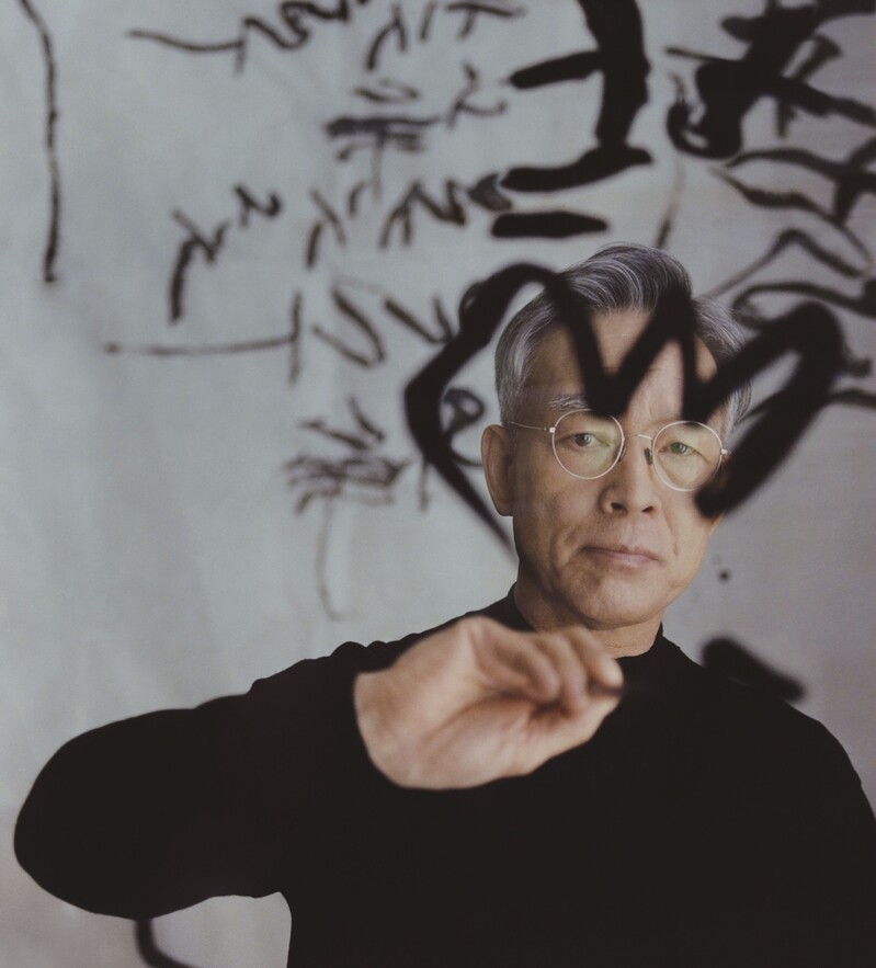 솔뫼 정현식 '몽필생화'展…서예 넘어 화선지 다양한 시도