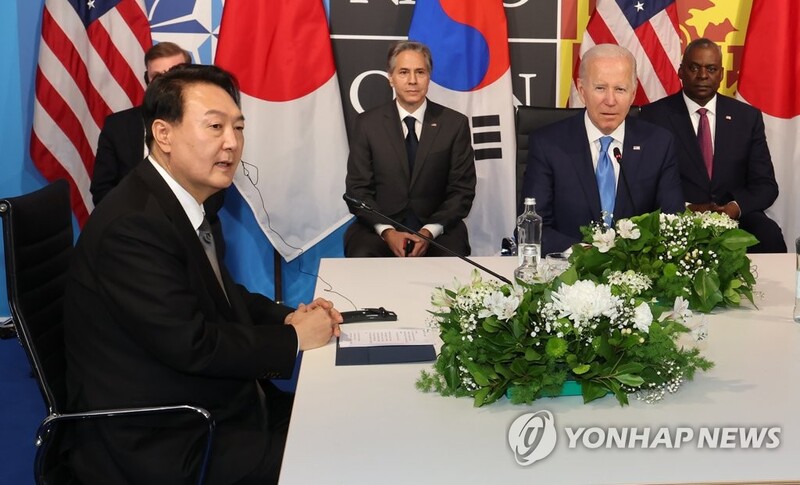 (2nd LD) Yoon stresses importance of S. Korea-U.S.-Japan cooperation amid N.K. threats