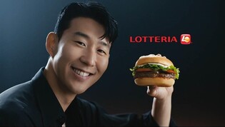 Lotteria releases TV advertisement staring Son Heung-min