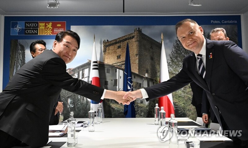Yoon calls Poland 'strategic' partner in defense industry