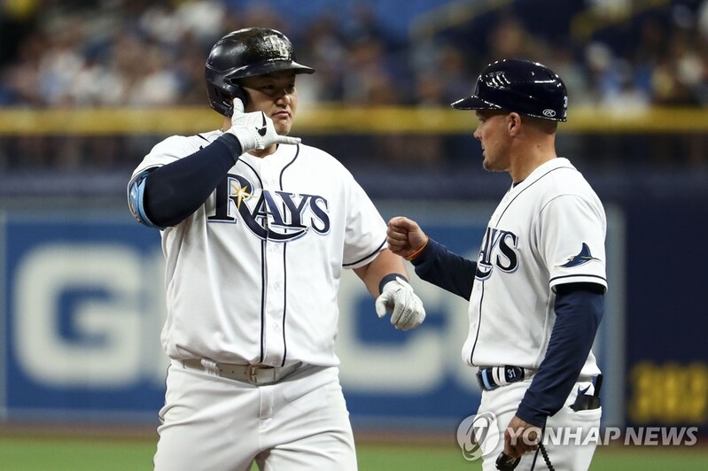 최지만, 밀워키전 1볼넷…2경기 연속 안타 마감