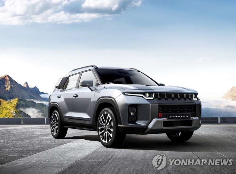 SsangYong launches all-new Torres SUV in S. Korea
