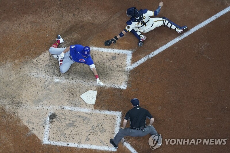 MLB 컵스 스즈키, 부상 복귀전에서 인사이드 더 파크 홈런