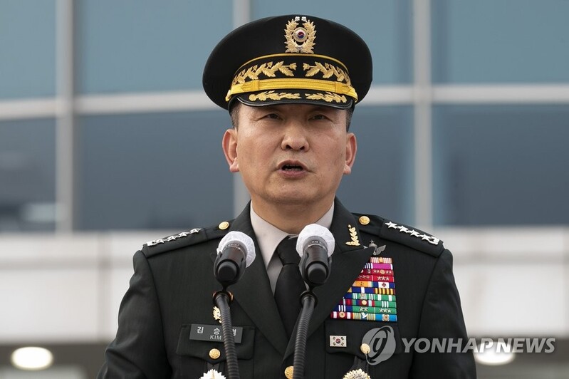 (2nd LD) New JCS chief warns of 'unsparing' reprisal for N.K. provocations
