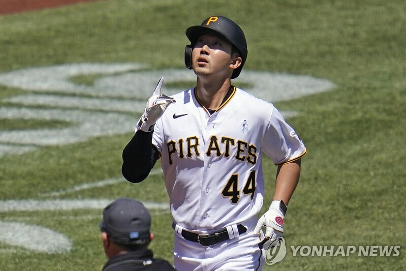 MLB 피츠버그 박효준, 22일 만에 다시 마이너리그행
