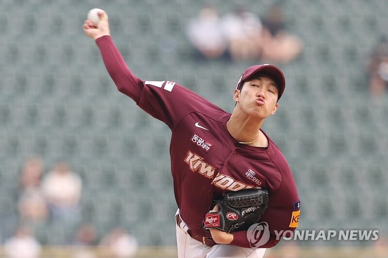 KBO's hardest thrower named All-Star reserve