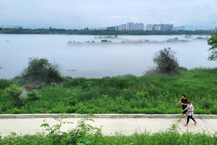 [K-Geography] Fog rising over Soyang River