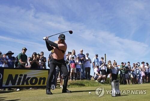 디오픈 '우승 열망' 우즈, 19시간 동안 36홀 연습 라운드