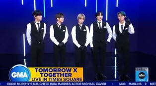 TXT performs at American morning program 'GOOD MORNING AMERICA'