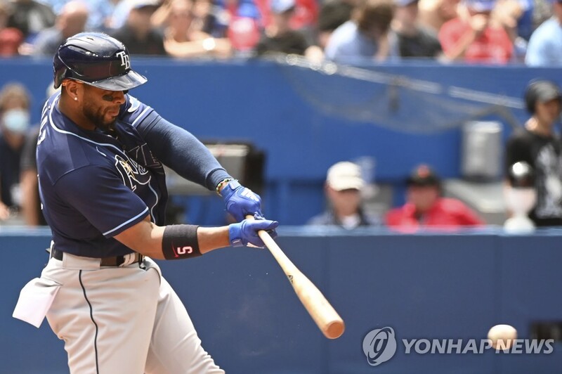 MLB 탬파베이 '특급 기대주' 프랑코, 손바닥뼈 수술…5~8주 이탈