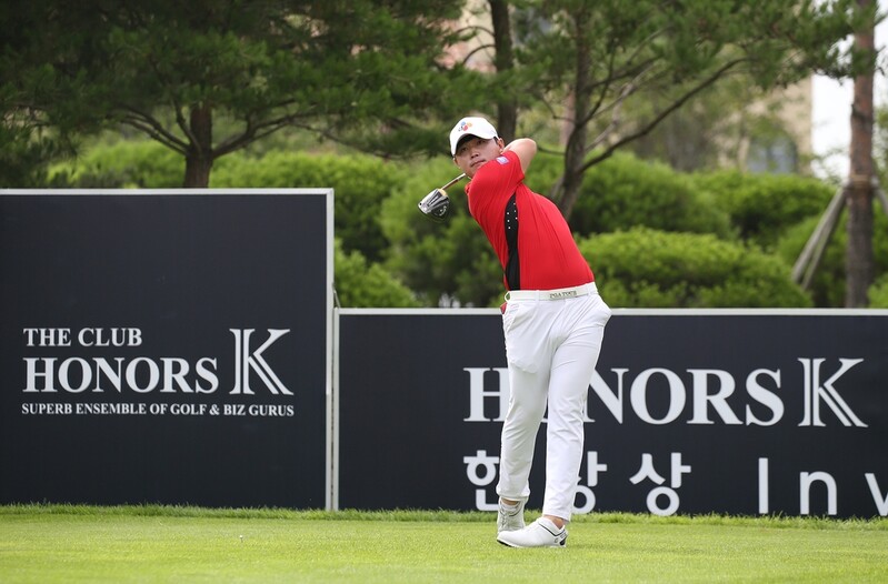 배용준, KPGA 코리안투어 한장상 인비테이셔널 이틀 연속 선두