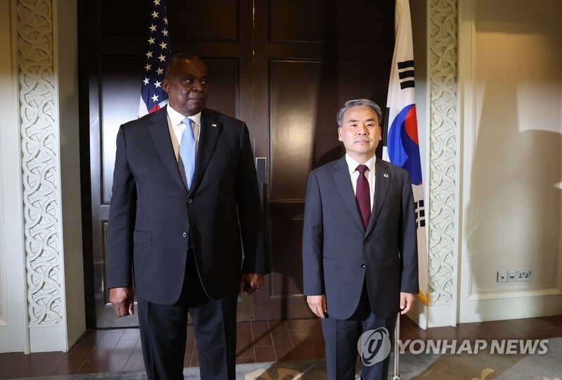 S. Korea, U.S. defense chiefs to meet in Washington next week