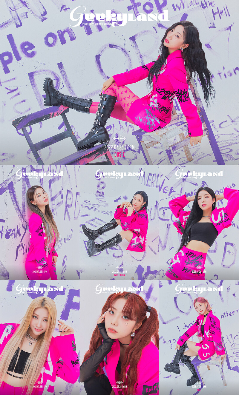 PURPLE KISS′ individual concept photos and music video