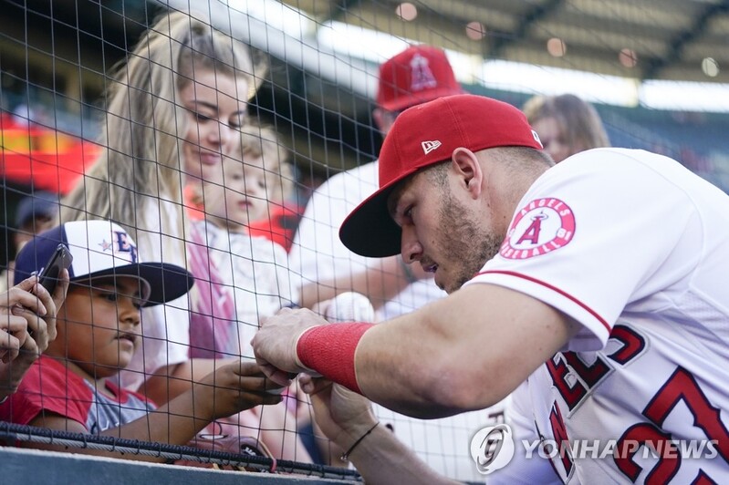 트라우트, WBC 미국 대표팀 이끈다…"주장으로 출전하겠다"