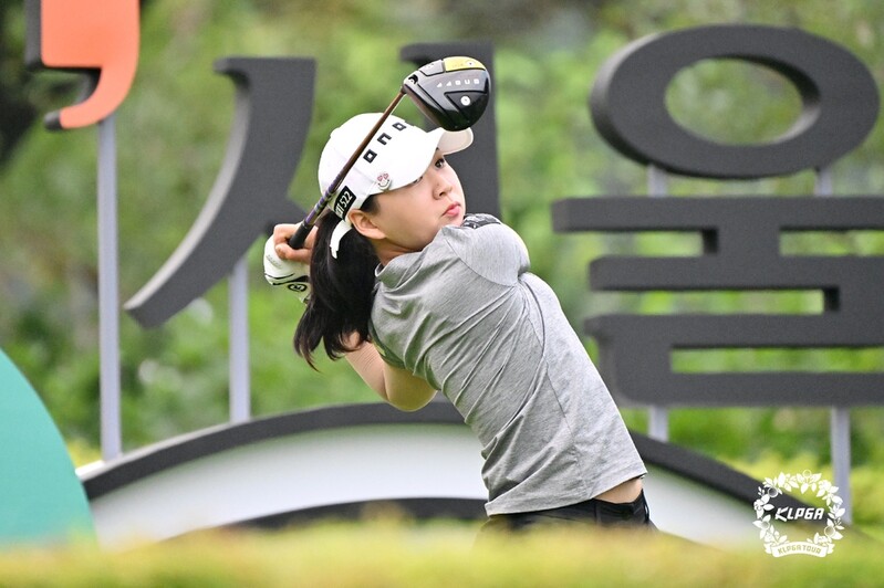 무명 탈출 신호탄…이제영, KLPGA 호반 클래식 1R서 버디 10개
