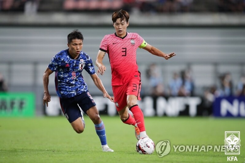 S. Korea lose to Japan to finish runner-up at men's E. Asian football tournament
