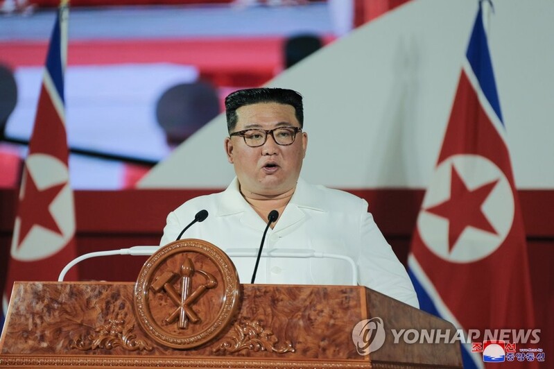 (3rd LD) N.K. leader warns S. Korean gov't, military to be annihilated in event of preemptive strike bid
