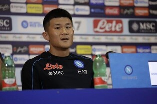 'Napoli Man' Kim Min-jae says he will "develop more and leave an impact"