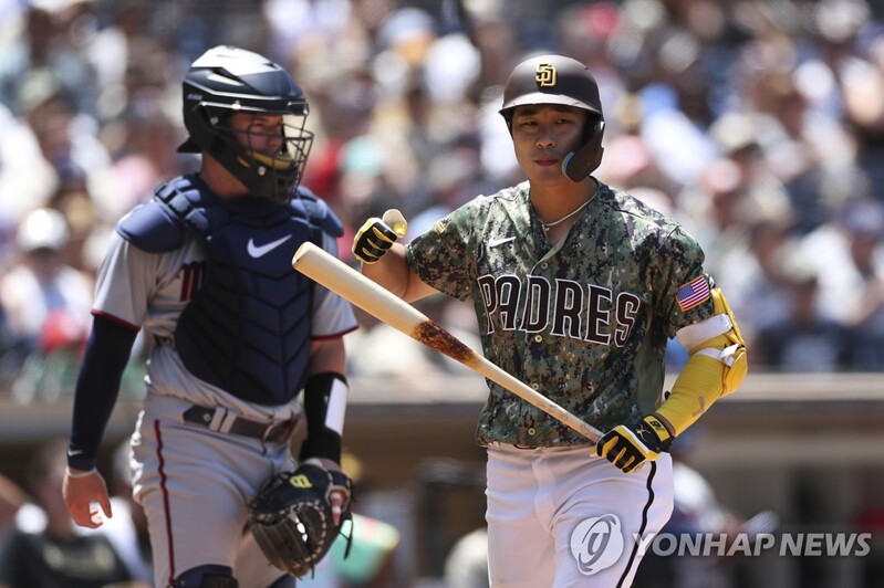 '시속 161㎞ 강속구' 안타 때린 김하성…호수비까지 펼쳐