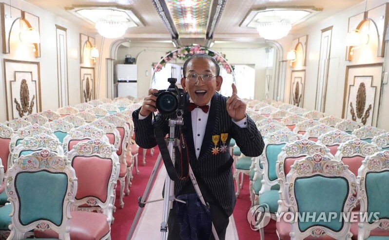 1만4천쌍 무료 결혼시킨 신신예식장 백낙삼 대표 3개월째 투병