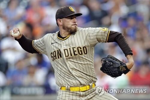 샌디에이고, 선발 머스그로브와 1천300억원에 5년 연장 계약