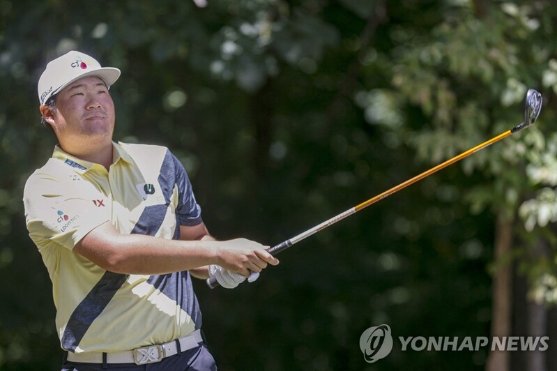 임성재, PGA 투어 윈덤 챔피언십 3R 공동 선두…김주형 3위