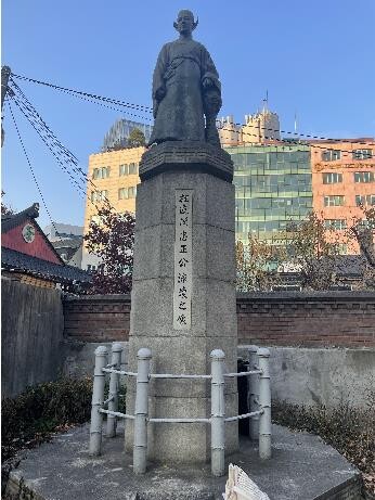 '충정공' 민영환 선생 동상, 충정로에 자리 잡는다