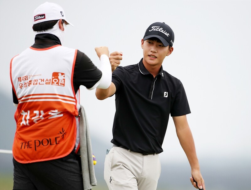 '컴퓨터 드라이버' 차강호, 우성종합건설 오픈 첫날 선두