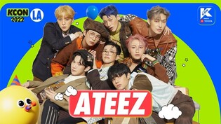 KCON's theme song 'Poppia' to release on august 20 while ATEEZ perform at stage in KCON LA