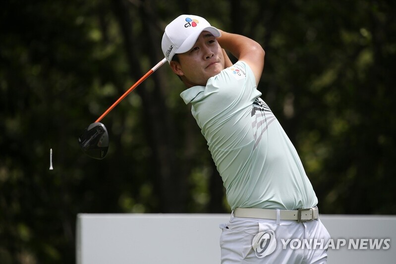 'KPGA 상금 1위' 김민규, 교통사고로 아시안투어인터내셔널 기권